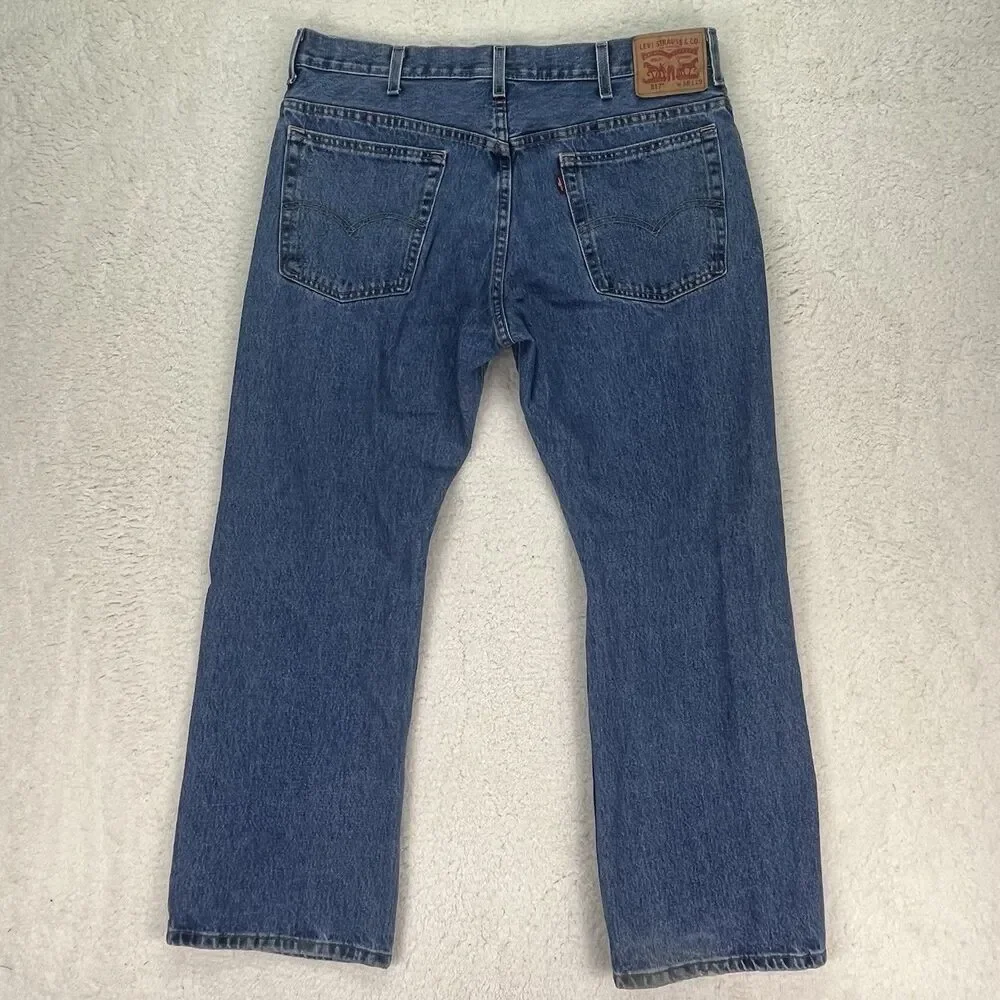 Levi's 517‎ Jeans Mens 38x29 Blue Bootcut Medium Wash Denim Pants